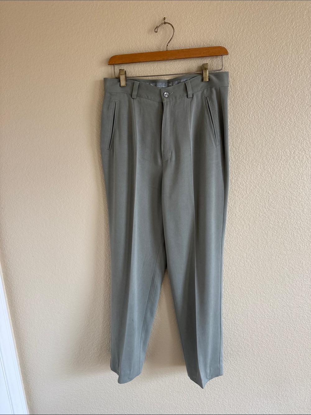 Women’s Silk Tommy Bahama Pants - Sage Green